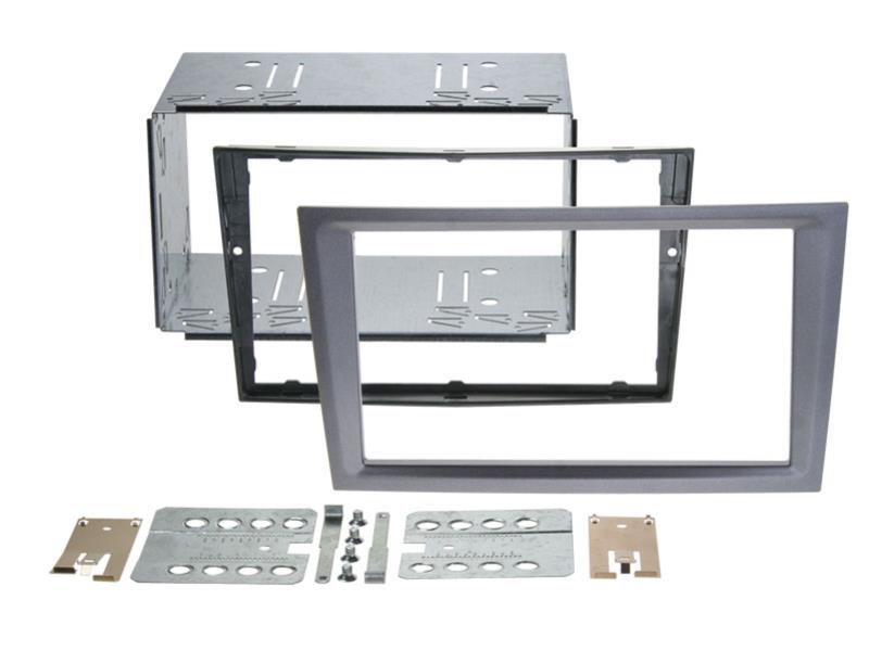 2-DIN Paneel Opel Corsa/ Meriva/ Signum/ Tigra/ Vectra/ Trafic Kleur: Charcoal Metalic