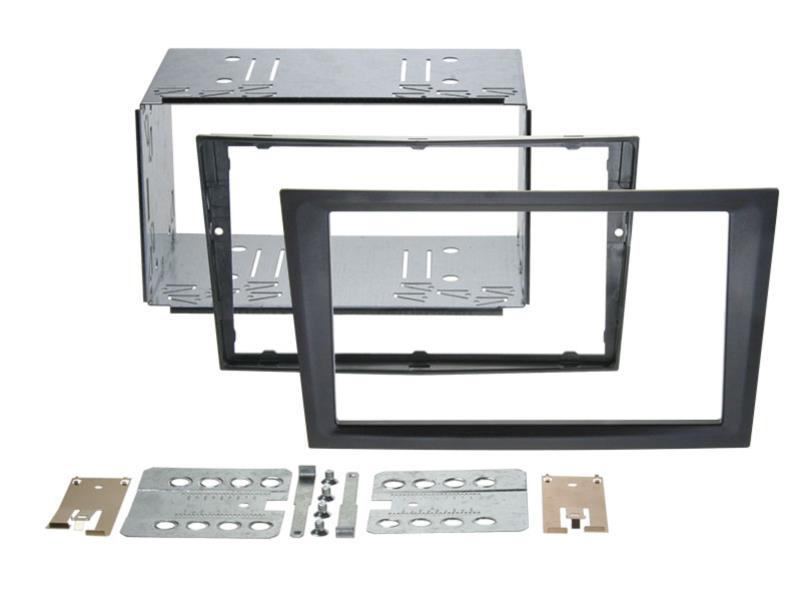 2-DIN Paneel Opel - Renault - Subaru - Suzuki - Kleur: Zwart