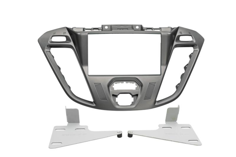 2-DIN Paneel Ford Transit Custom / Tourneo Custom 2013-2019 Kleur: Zilver