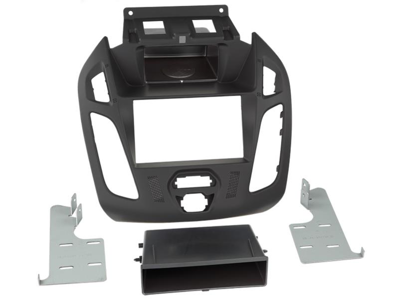 2-DIN Paneel Ford Transit Connect / Tourneo Connect 2014-2019 Kleur: Zwart