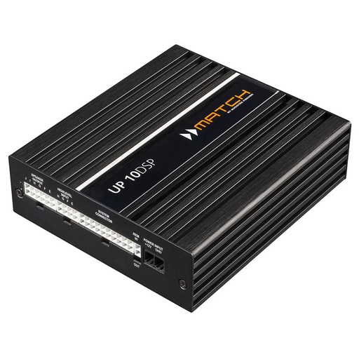 [MAUP10.10DSP] Match UP 10.10DSP - 10-kanaals DSP versterker met 10 HL inputs