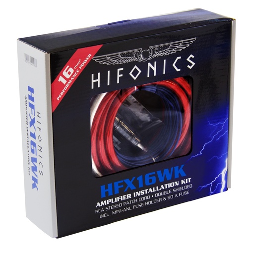 [HF16WK] Hifonics HF16WK kabelset 16mm