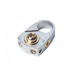 [AOT-30.4002-02S] Battery Behuizing / negative (zilver ) met Battery Cap